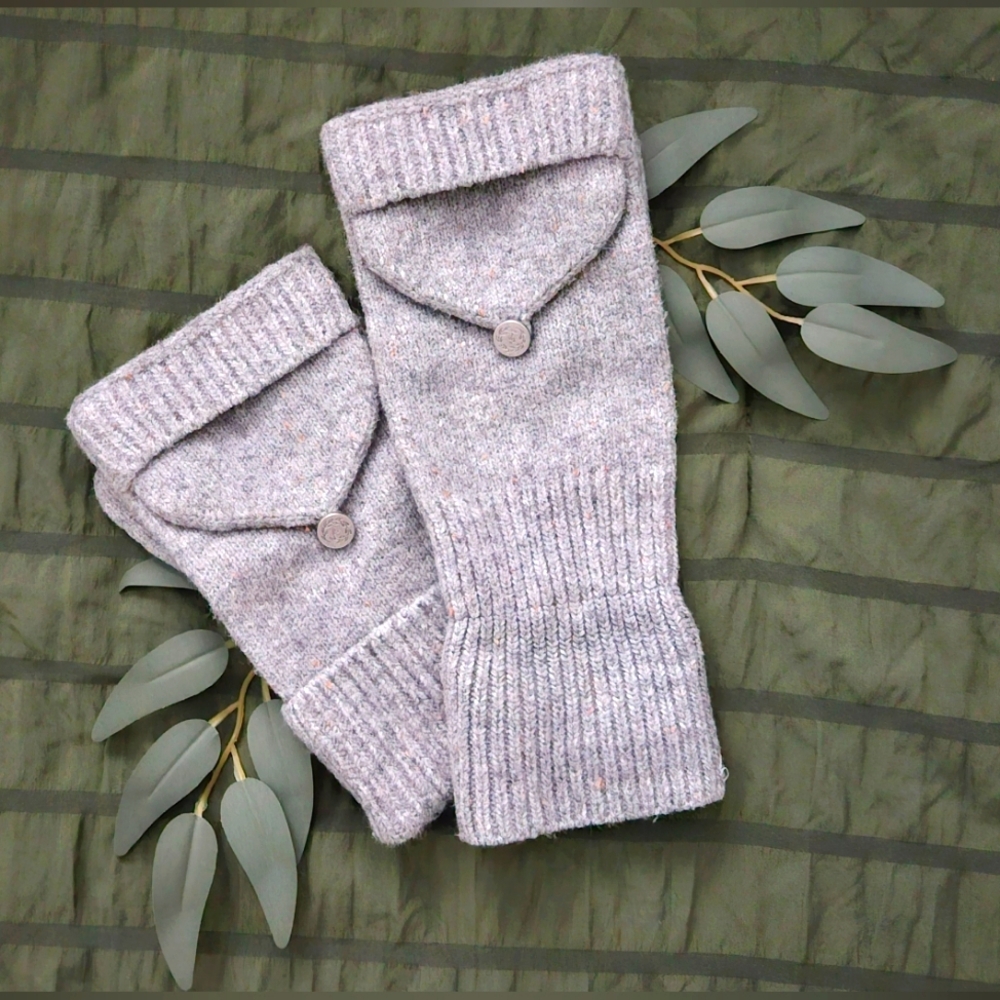 Target Universal Thread Gray Convertable Mittens